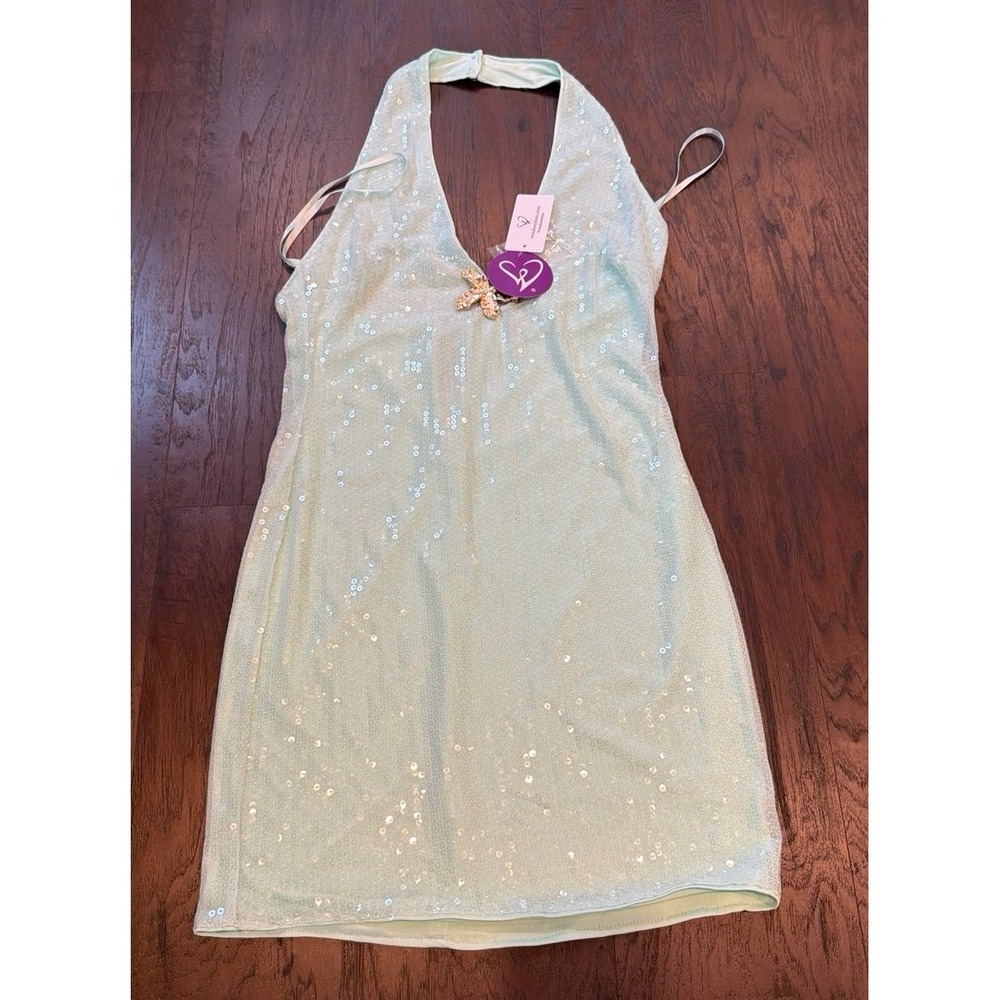 Windsor new  Condition Sequin Halter Mini Dress‎